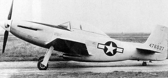 XP-51J Mustang