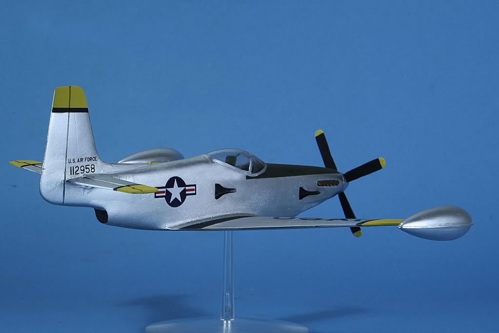 P-51 Mustang forward swept wings