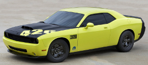 picture of Dodge Challenger, 2009, 426 Hemi, yellow/black