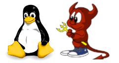 FreeBSD vs Linux icon