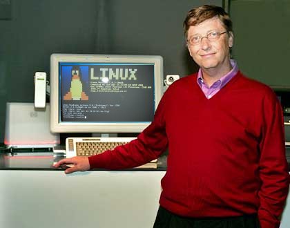Bill Gates switched to Linux