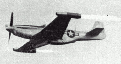 P-51 Mustang ram jet engines