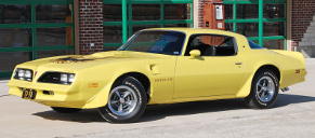 picture of Pontiac Trans-Am, 1977, yellow
