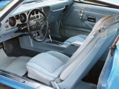 picture of Pontiac Trans-Am, 1978, blue interior