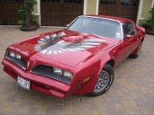 picture of Pontiac Trans-Am, 1978, red